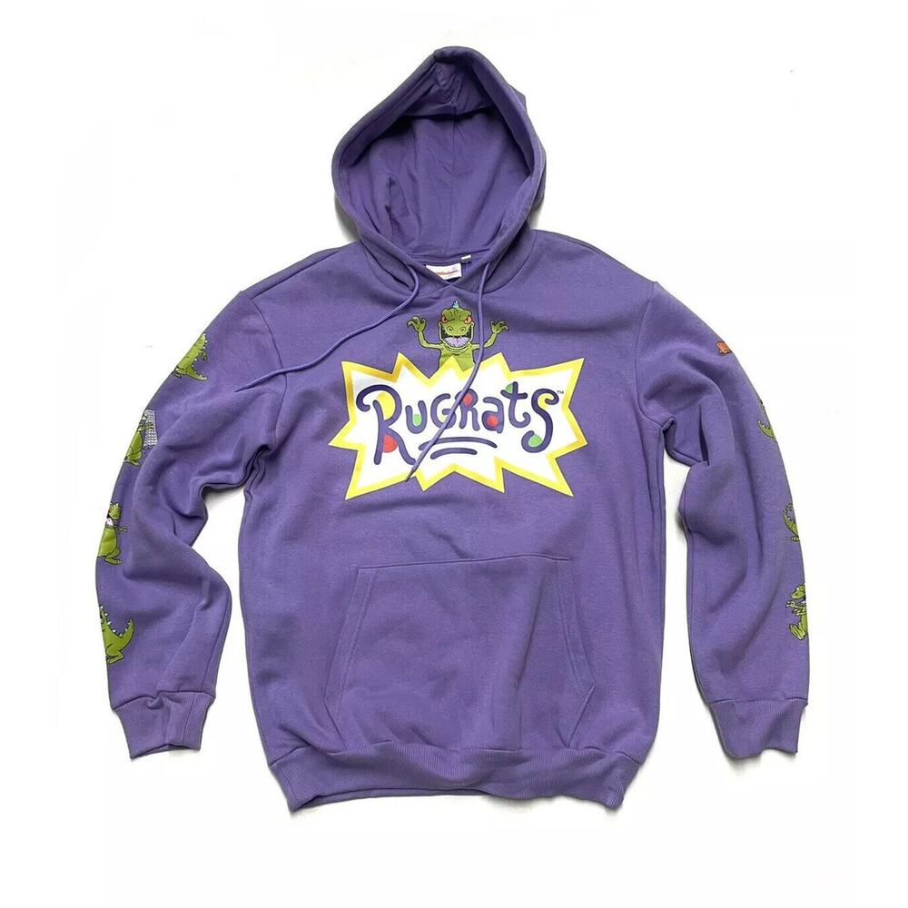 Rugrats Reptar Hoodie Size M Nickelodeon Sweatshirt Pullover NWOT Unisex Hoody